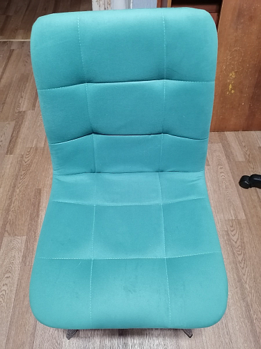 Стул на металлокаркасе Чилли светло-серый / белый каркас фото покупателя 12