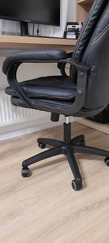 Компьютерное кресло Comfort Lux/Комфорт Люкс серый фото покупателя 48