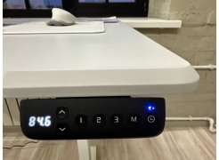 Компьютерный стол Маркос 120х75 голубой / белый фото покупателя 1