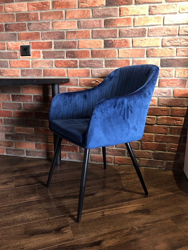 Стул на металлокаркасе Slam dark beige фото покупателя 108