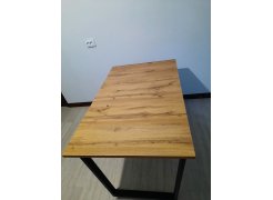 Стол Лота Лофт 140 25 мм юта / белый матовый фото покупателя 653