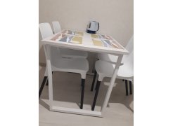 Стол Лота Лофт 120 25 мм сабия / черный матовый фото покупателя 344