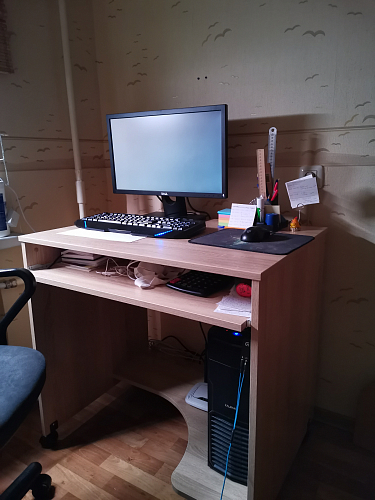 Стол компьютерный КСТ-15 Дуб сонома фото покупателя 16