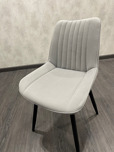 Стул на металлокаркасе Седа К латте / черный фото покупателя 322