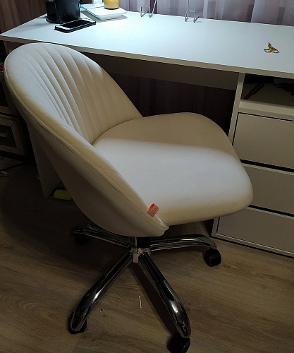 Компьютерное кресло Melody розовое фото покупателя 110