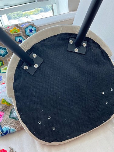 Стул на металлокаркасе Gabi-1 wine red / black фото покупателя 451