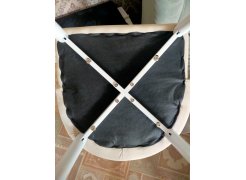 Стул на металлокаркасе Kora green / black фото покупателя 197