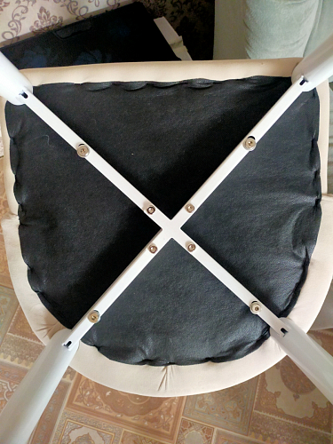 Стул на металлокаркасе Kora green / black фото покупателя 197