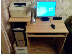 Компьютерный стол Джаз-24 левый венге фото покупателя 3