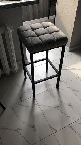 Барный стул Лофт катания лаванда / белый матовый фото покупателя 265