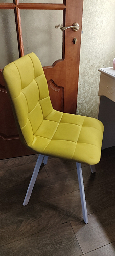 Стул на металлокаркасе Чилли К кирпичный / черный фото покупателя 15