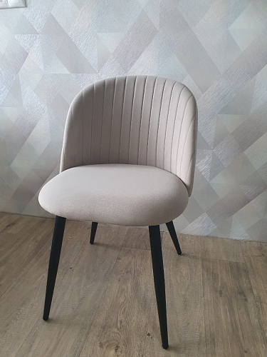 Стул на металлокаркасе Gabi latte / gold / black фото покупателя 416