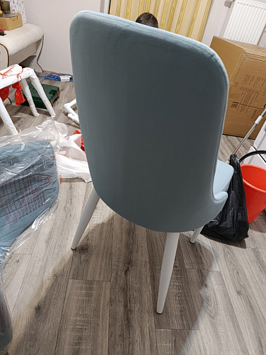 Стул на металлокаркасе Kora beige / black фото покупателя 347