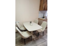 Стул на металлокаркасе Kora gray / black фото покупателя 255