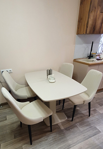 Стул на металлокаркасе Kora gray / black фото покупателя 255