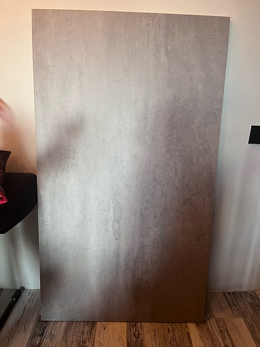 Деревянный стол Лота Лофт 140х80 черный матовый / бетон светлый фото покупателя 682