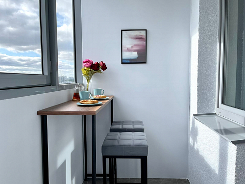 Барная стойка Дилан Лофт 120х40х98 дуб делано темный фото покупателя 45