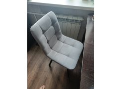 Стул на металлокаркасе Чилли светло-серый / черный фото покупателя 382