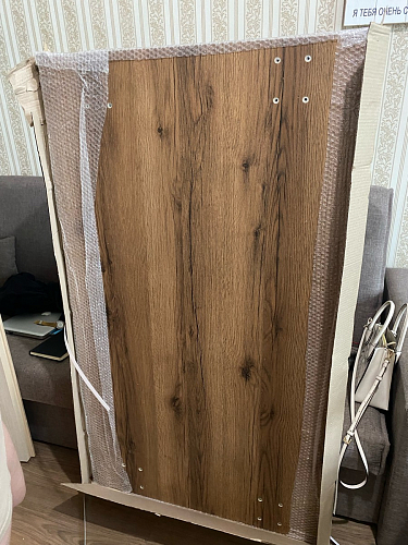 Деревянный стол Лота Лофт 120x75 дуб крафт табачный / черный матовый фото покупателя 10