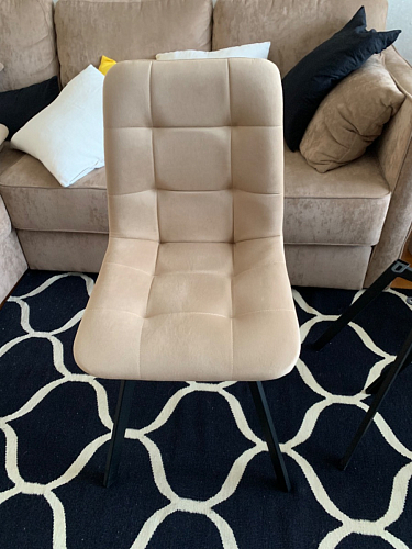 Стул Чилли 2 темно-серый  / черный фото покупателя 1177