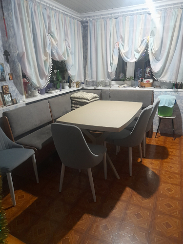 Стул на металлокаркасе Kora black / gray фото покупателя 447