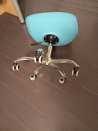 Компьютерное кресло Kolin с подушкой clear / white фото покупателя 411