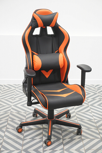 Компьютерное кресло Racer черное / красное из шоурума 2