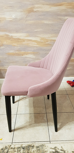 Стул на металлокаркасе Kora green / black фото покупателя 163