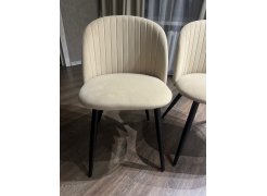 Стул на металлокаркасе Gabi 1 light purple / black фото покупателя 578