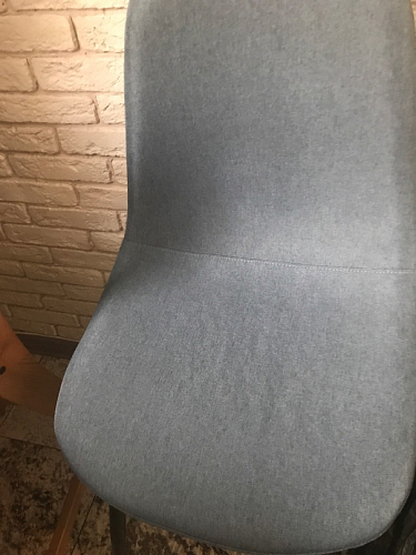 Стул на металлокаркасе Lilu dark grey / black фото покупателя 68