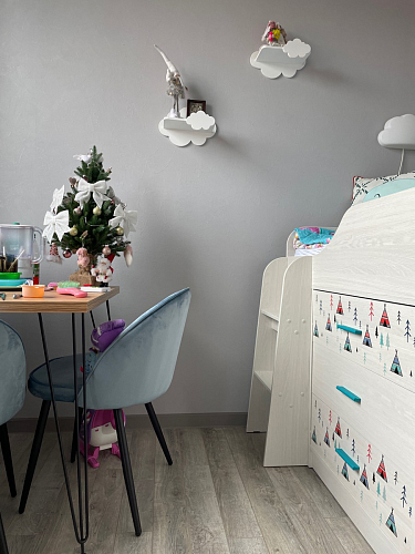 Стул на металлокаркасе Dodo blue фото покупателя 17