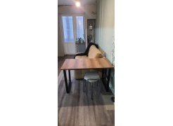 Стол Лота Лофт 140 25 мм юта / белый матовый фото покупателя 347