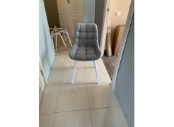 Стул на металлокаркасе Челси светло-серый / черный каркас фото покупателя 161