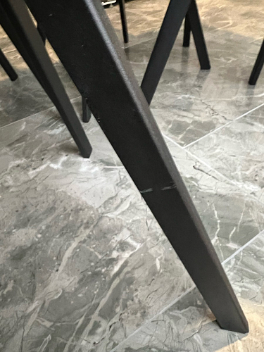 Комплект стульев Чилли 2 шт бежевый / черный фото покупателя 988