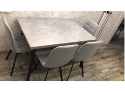 Стул на металлокаркасе Чилли горчичный / белый фото покупателя 106