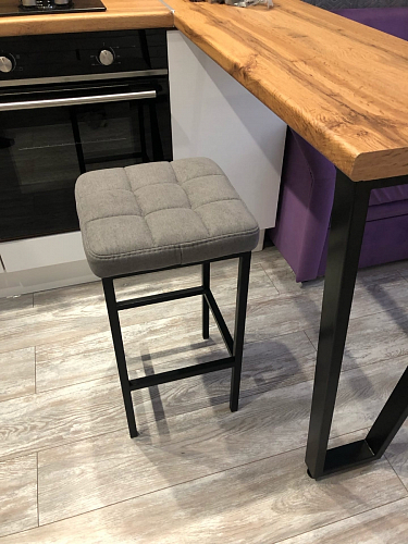 Барный стул Лофт линкольн белый / белый матовый фото покупателя 156