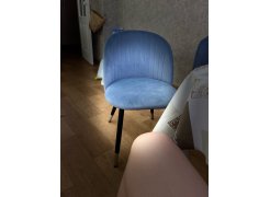 Стул на металлокаркасе Gabi green / black фото покупателя 158