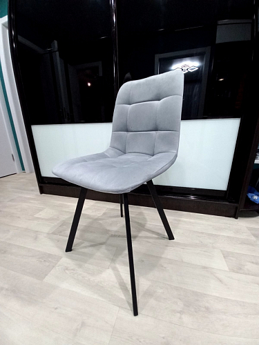 Стул Чилли 2 темно-серый  / черный фото покупателя 799