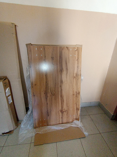 Деревянный стол Лота Лофт 140х80 белый матовый / бетон светлый фото покупателя 235