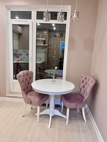 Деревянный стул Милано 1 бежевый / белый фото покупателя 105