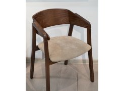 Деревянный стул Dalia noce беж из шоурума 2