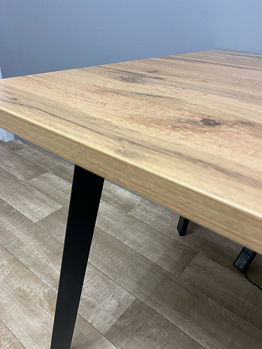 Стол Тринити Лофт 120 32 мм бетон / черный матовый фото покупателя 730