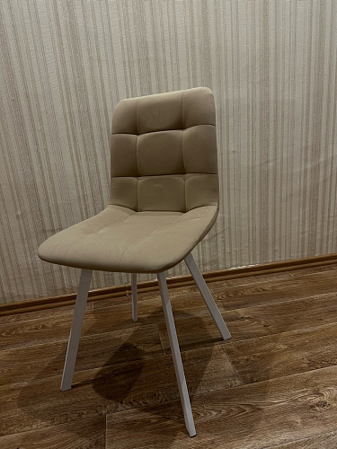 Стул на металлокаркасе Чилли К кирпичный / черный фото покупателя 132