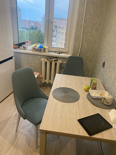 Стул на металлокаркасе Kora dark gray / black фото покупателя 37