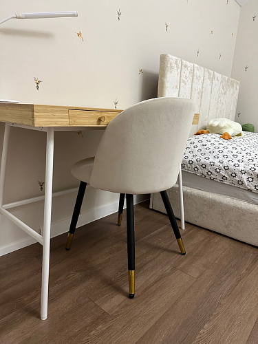 Стул на металлокаркасе Gabi-1 wine red / black фото покупателя 253