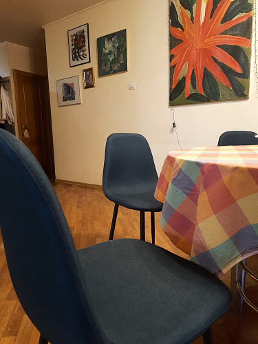 Стул на металлокаркасе Lilu 05 gray / white фото покупателя 2