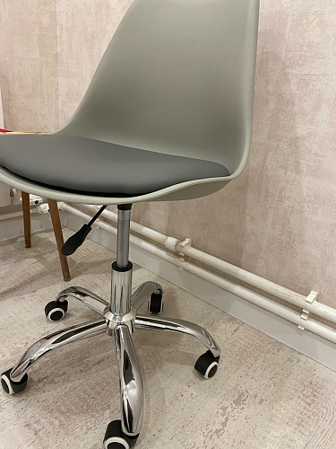 Компьютерное кресло Kolin gray / chrome фото покупателя 126