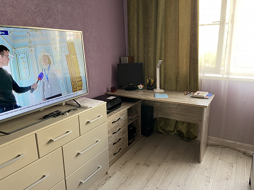 Компьютерный стол КСТ-109Л венге фото покупателя 107