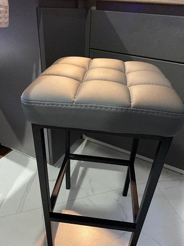 Барный стул Лофт катания минт / белый матовый фото покупателя 172