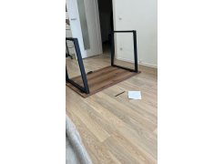 Стол Лота Лофт 120 25 мм дуб делано темный / черный матовый фото покупателя 785